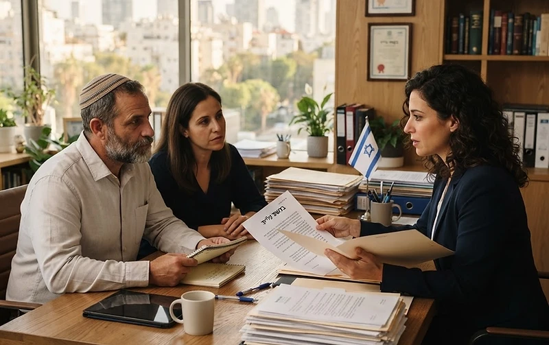 משפחה מגיעה בטיסה לישראל בתהליך עלייה לישראל מרגש ומסודר