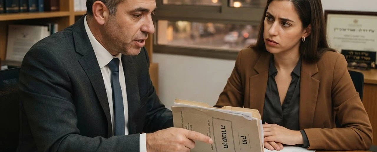 עורך דין המגיש מסמכי ערעור תעבורה לבית המשפט המחוזי