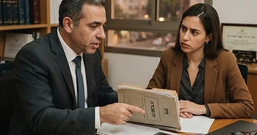עורך דין המגיש מסמכי ערעור תעבורה לבית המשפט המחוזי