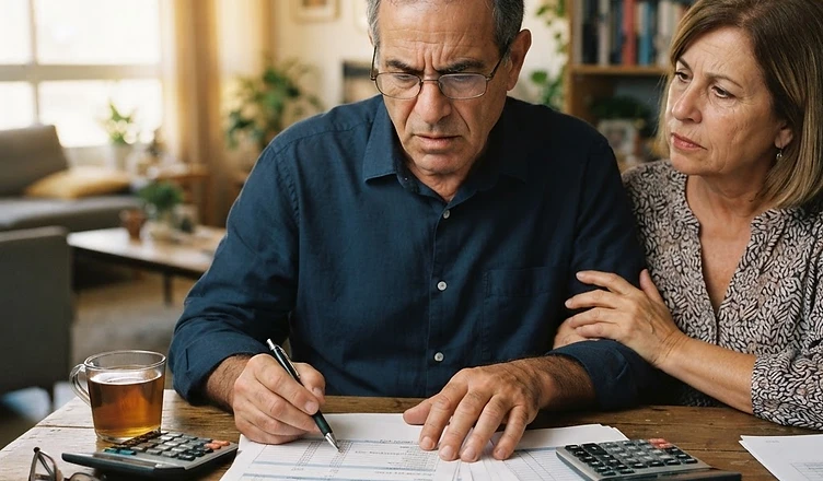צילום מסך של בדיקת הפרשות לפנסיה באתר המסלקה הפנסיונית