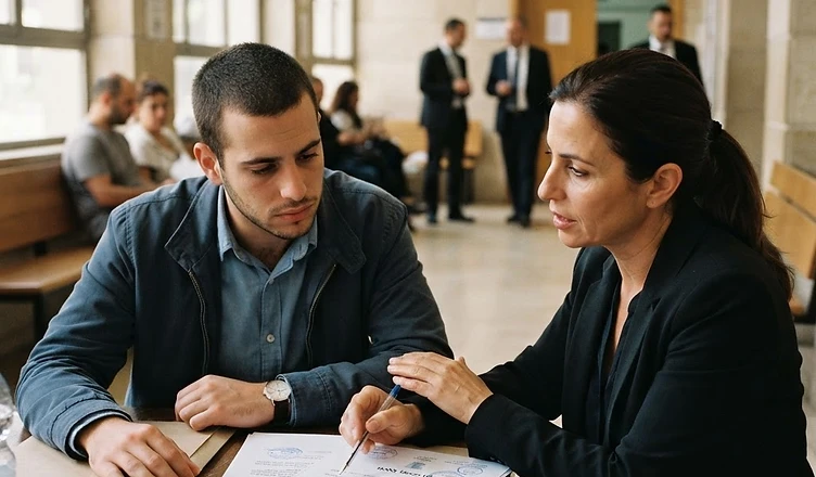 טבלת ענישה עבור נהיגה בשכרות פעם ראשונה בבית משפט