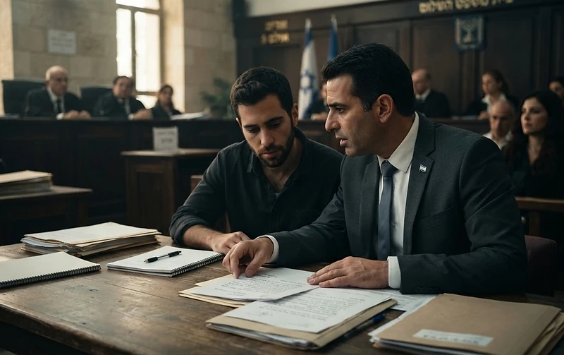 שוטרים בזירת אירוע פלילי הקשור בתיקי עבירות נשק בישראל