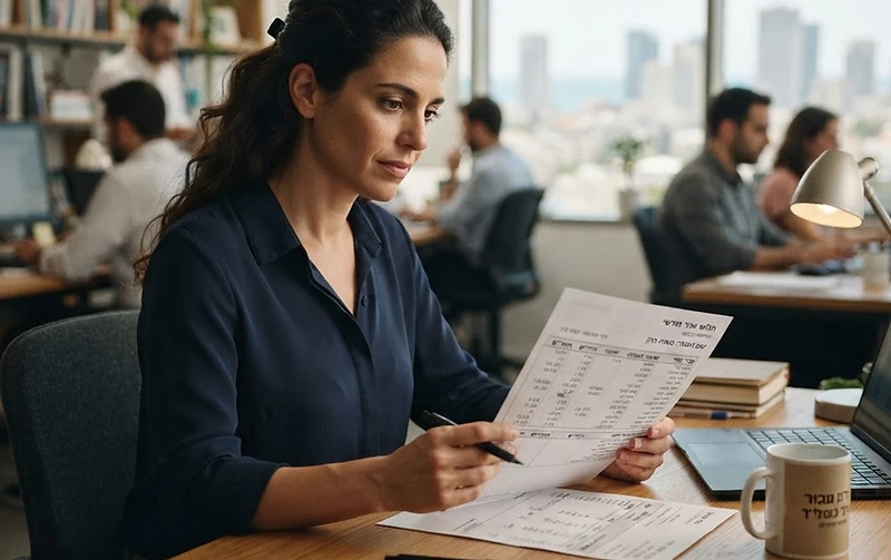 בדיקת פרטי תלוש שכר לצורך איתור הפרות חוק וזכויות עובדים