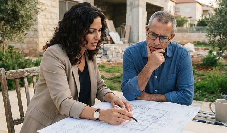 בדיקת תוכניות מול מבנה קיים למניעת בעיות של חריגות בנייה