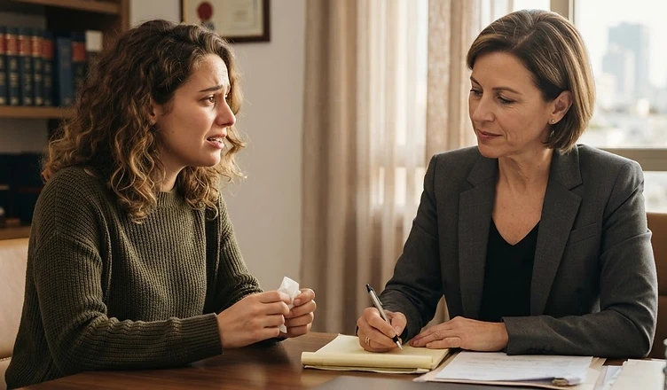 סמל של חוק ומשפט המייצג את המאבק בהפצת תמונות ללא הסכמה