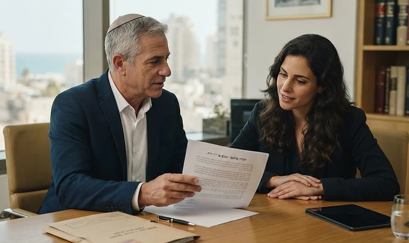 עורך דין פלילי מייעץ ללקוח בנושא הסדר מותנה לסגירת תיק פלילי