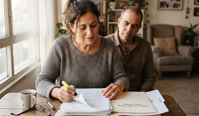 טבלת נתונים המפרטת מסלולי פיצוי של פוליסת תאונות אישיות