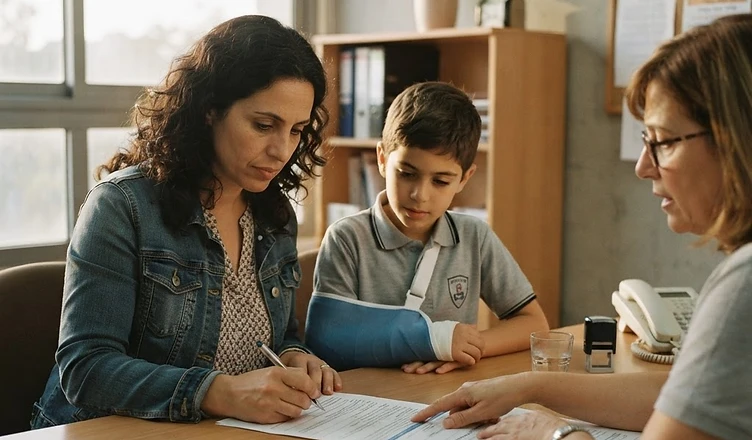 מסמכים רפואיים להגשת תביעת ביטוח תאונות תלמידים לאחר פציעה