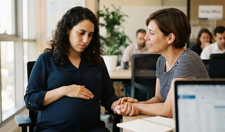 גרף המייצג שוויון הזדמנויות בעבודה ושכר הוגן במשרד