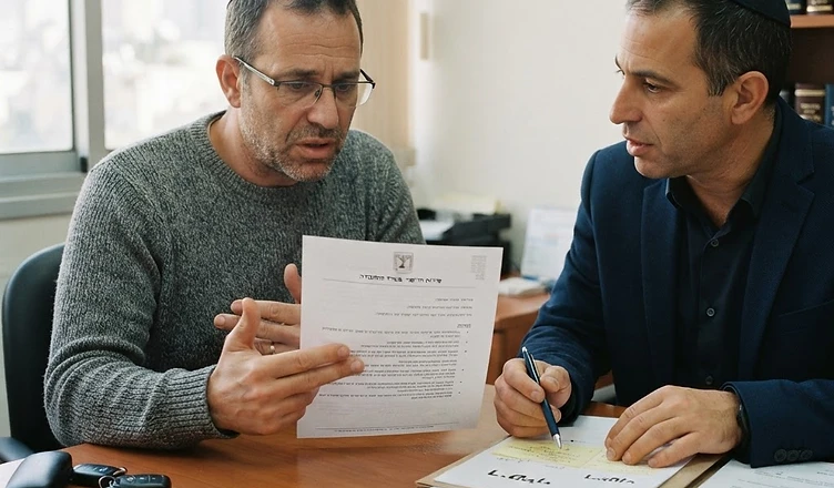 טבלה המציגה את הקשר בין כמות נקודות תעבורה לבין אמצעי התיקון הנדרשים מהנהג