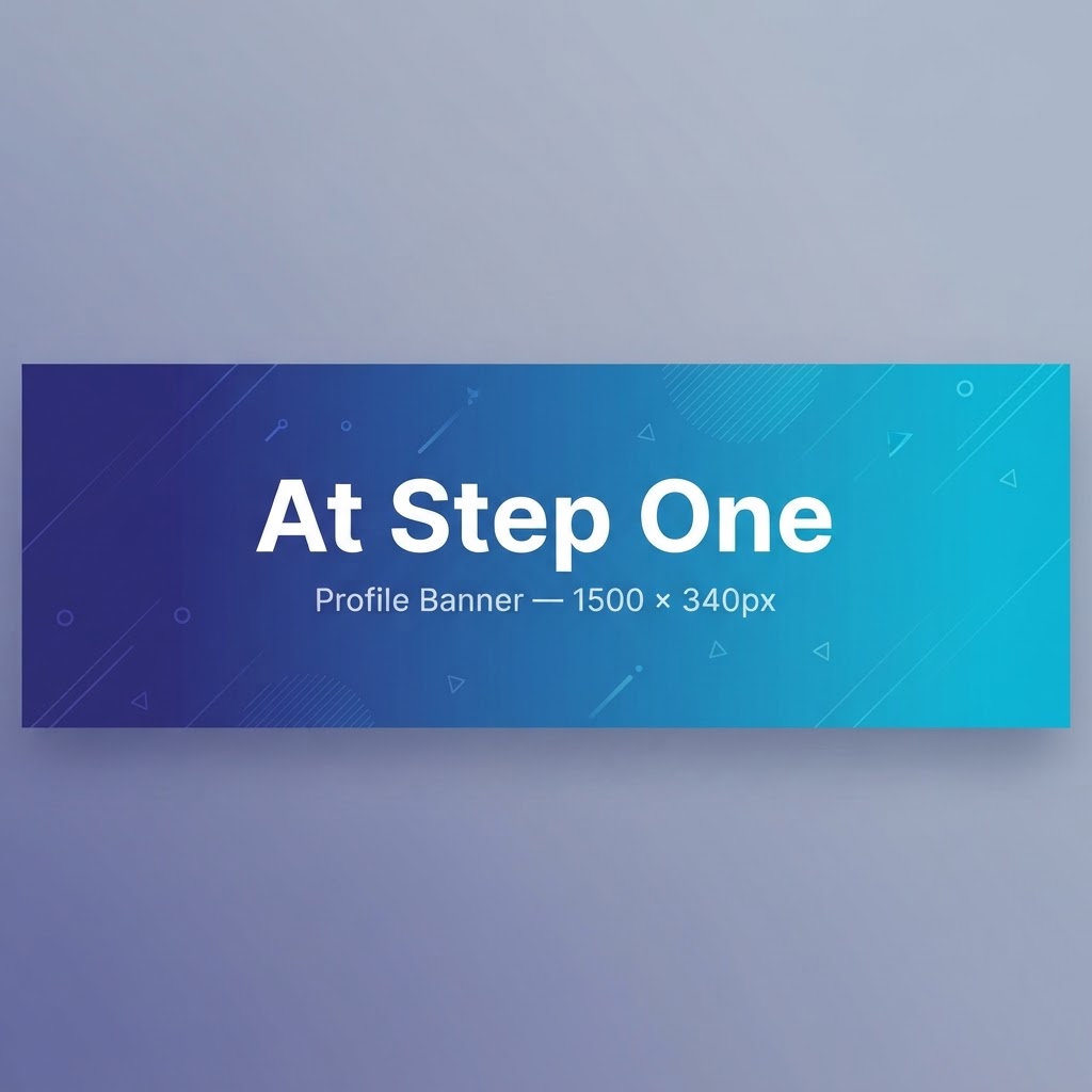 Profile Banner template preview