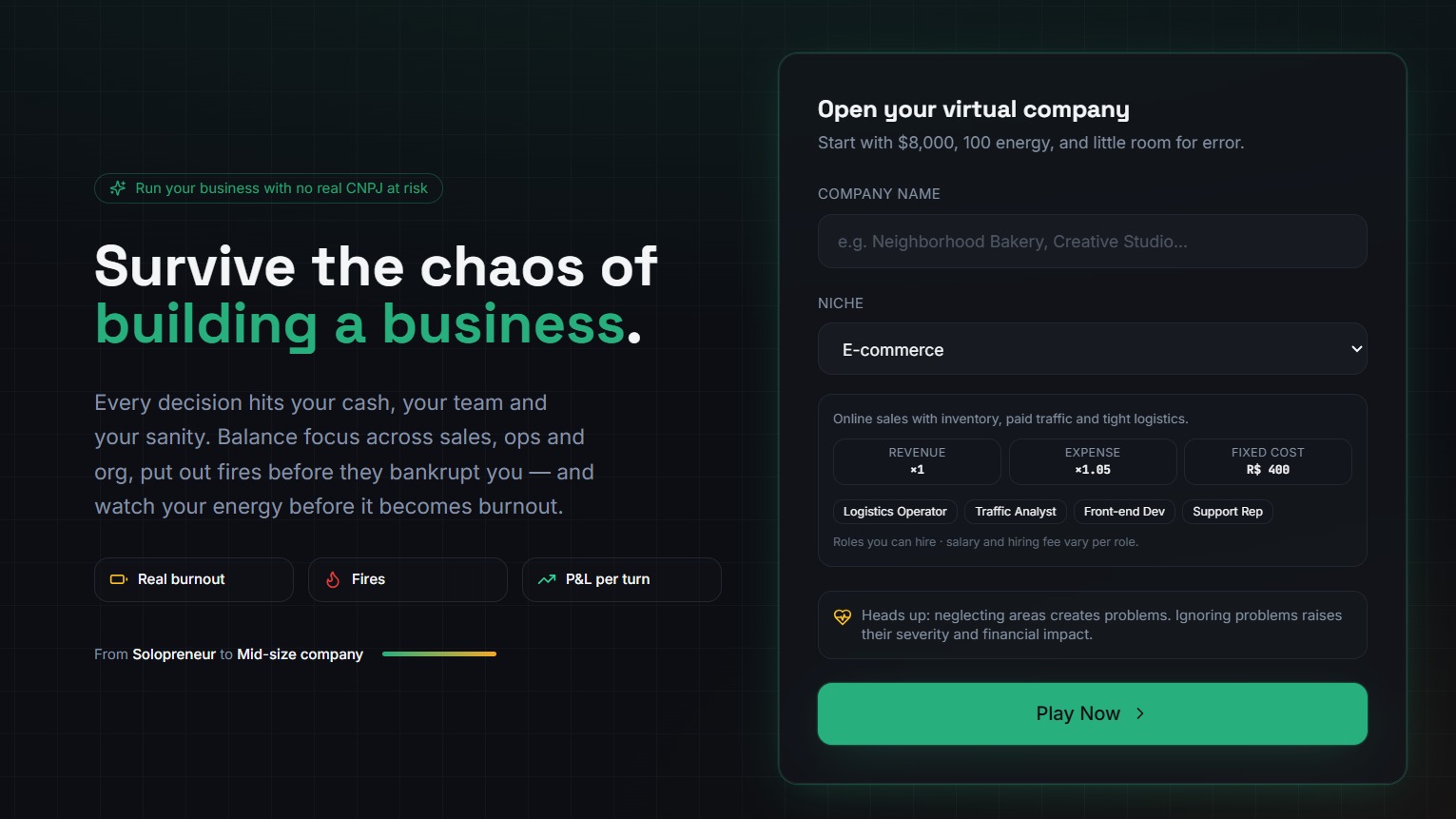 ShiftCEO template preview