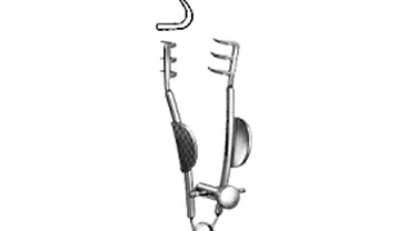 Buckley Skin Retractor sharp 3x3 pr 6cm