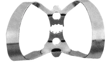Edged Labial Rubber Dam Clamp