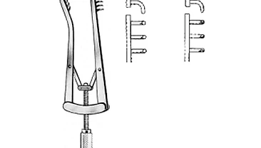 Alm Retractor blunt 7cm