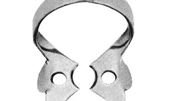 Rubber Dam Clamp — Small Teeth, Narrow Collar (Type A)
