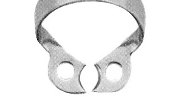 Rubber Dam Clamp — Small Teeth, Narrow Collar (Type B)