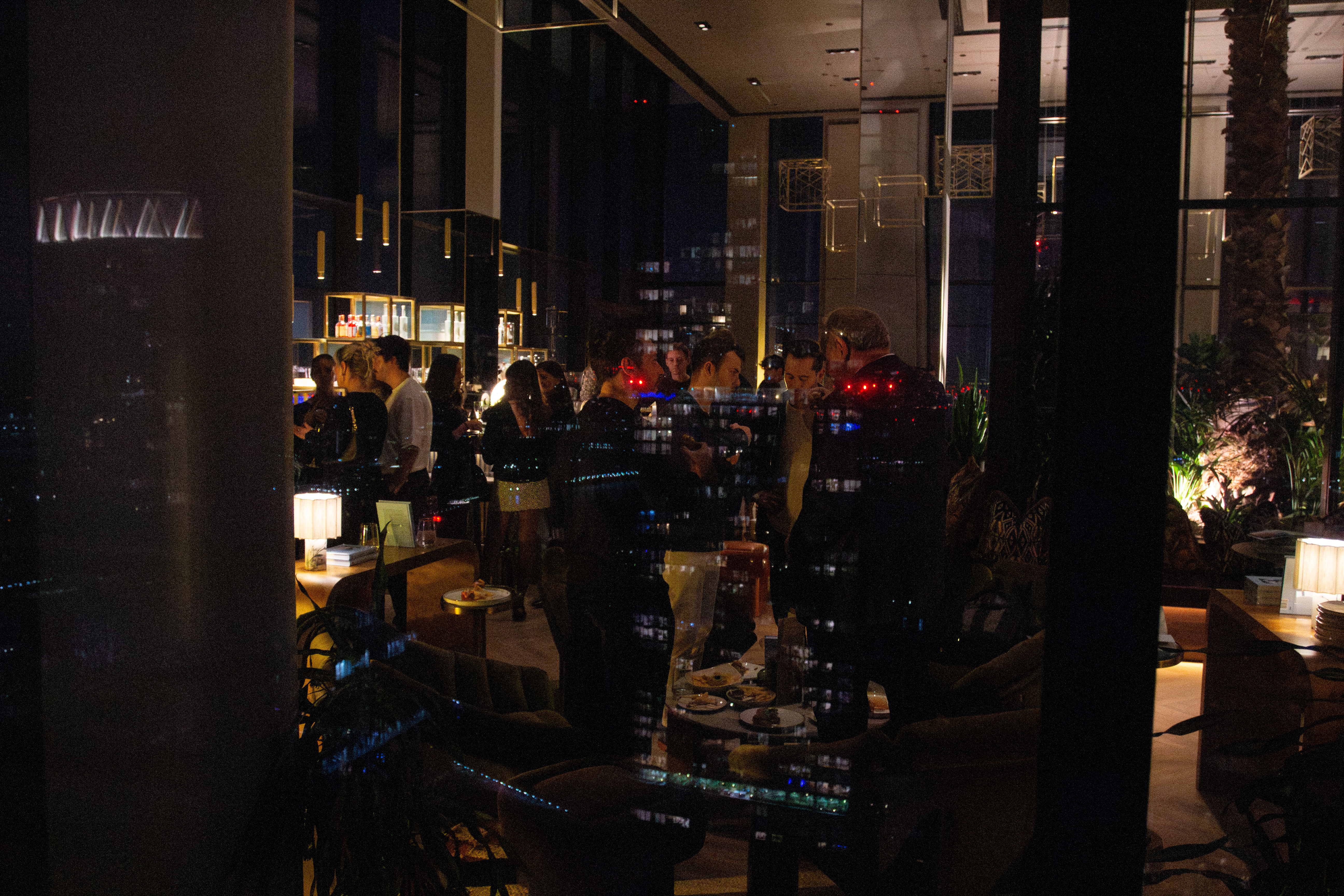 Guests gathering at a Visioneers Club evening, The Observatory