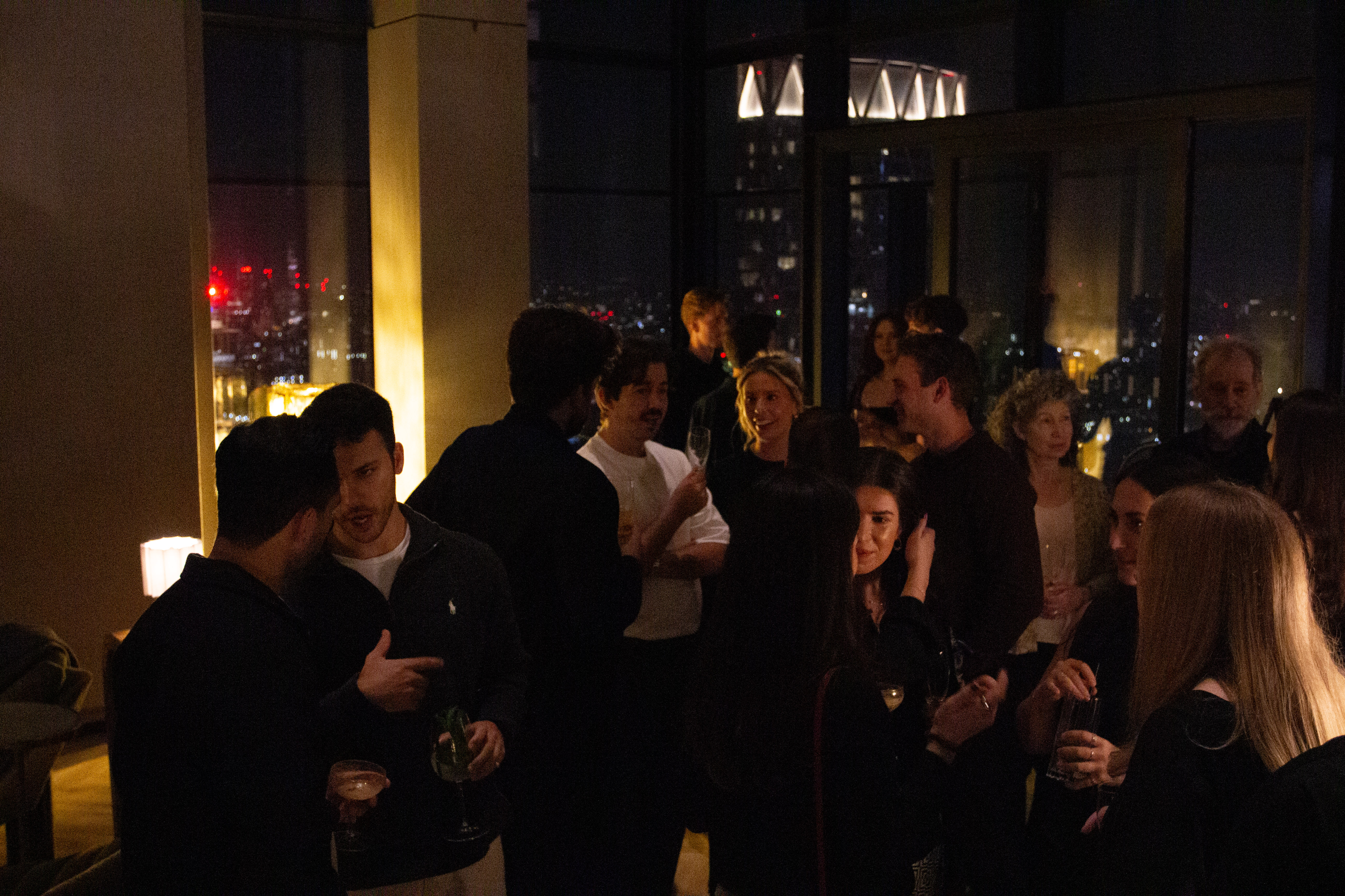 Conversation at a Visioneers Club evening, The Observatory