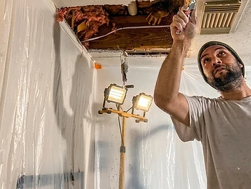 ceiling drywall repair