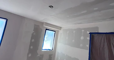 Basement drywall and painting repair