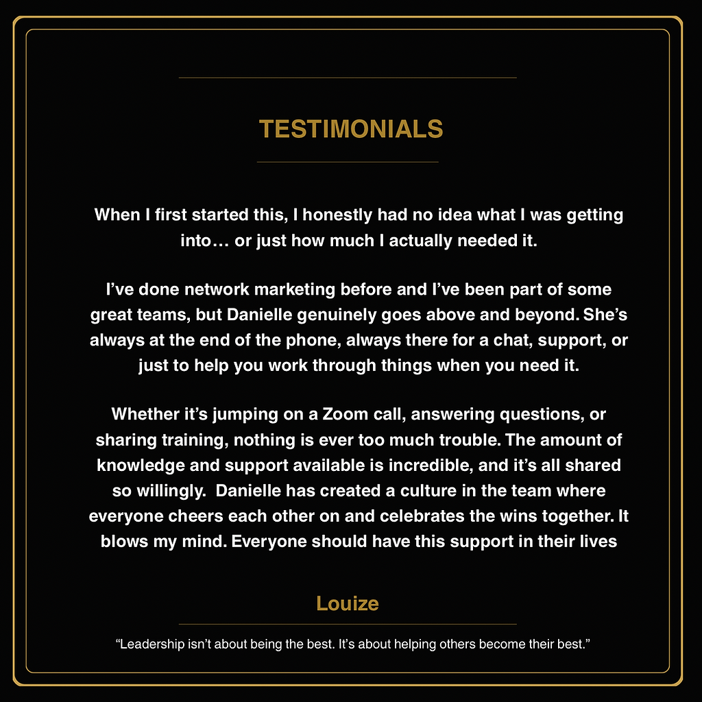 Testimonial 5