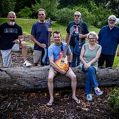 The six-piece lineup of Over and Out
