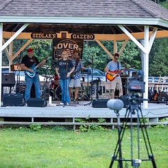 Over and Out performing live at Sedlak's Gazebo
