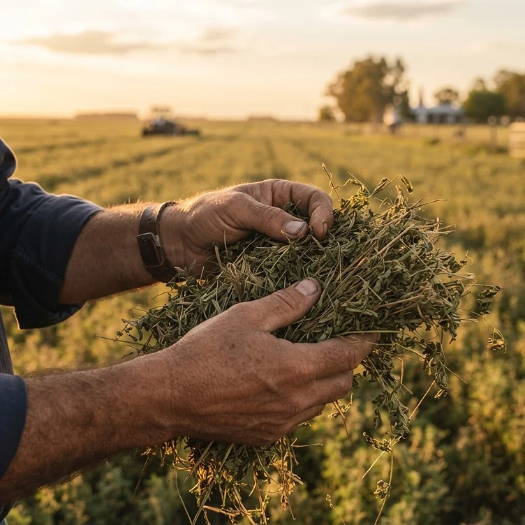 Dónde se pierde la hoja de la alfalfa