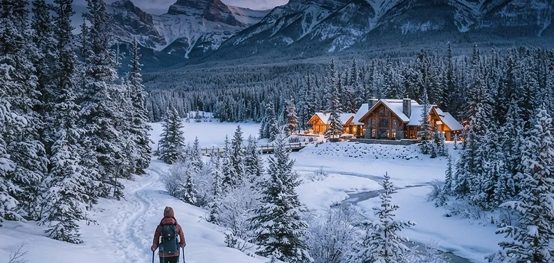 Chasing Frost and Footprints: How to Plan a Sustainable Winter Getaway to a Jasper Eco-Resort