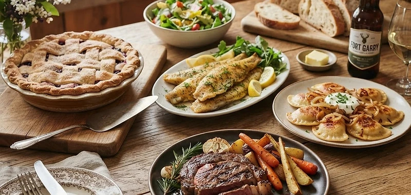 Eating Manitoba: Pickerel, Perogies and Bison