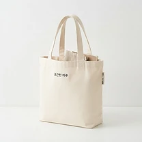 Aesthetic Korean Canvas Tote Bag