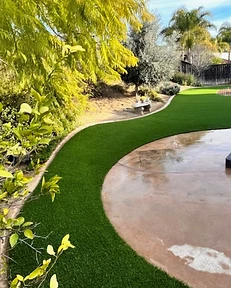 Artificial Turf & Concrete by Vision Sunrooms