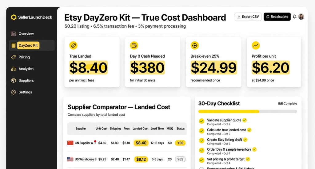 SellerLaunchDeck