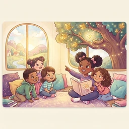 Closer Than You Think — Storybook & Devotional — Page 1: Welcome, friend! Amari's stories share one big, beautiful truth: God is not far away in a distant sky — He is close to you in every moment of your day.