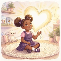 Closer Than You Think: I Am Never Alone — Page 1: For every child who has ever felt alone — you are not. God is closer than you think.