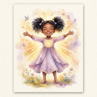 A joyful story about sharing God's love and light with everyone you meet. An uplifting read to share together.