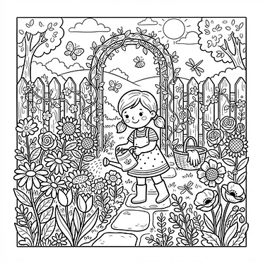 Amari's Garden of Colors