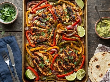 Sheet Pan Fajita Chicken