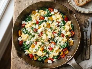Veggie Egg Scramble