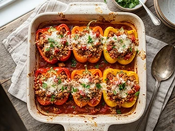 Turkey Stuffed Peppers