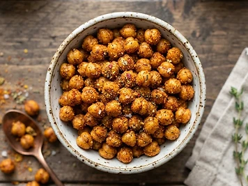 Crunchy Roasted Chickpeas