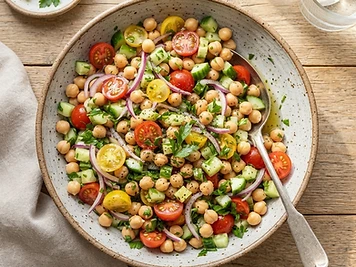 Quick Chickpea Salad