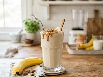Banana Peanut Butter Smoothie