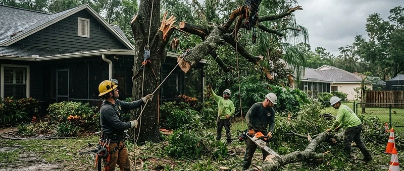 Emergency Tree Service in DeBary, FL by True Outdoors LLC in DeBary Florida