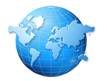 The BrightPoint Consulting Solutions 3D globe logo