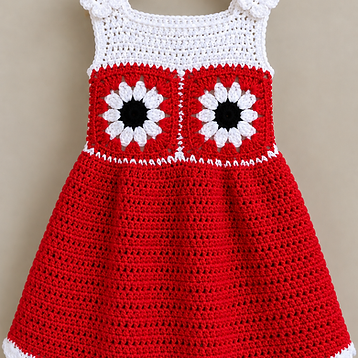 Petal Posy Baby Dress