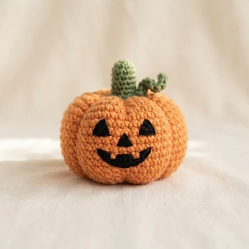Halloween Pumpkin Amigurumi
