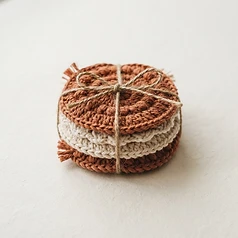 Crochet Coaster Set