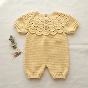 Baby Crochet Romper